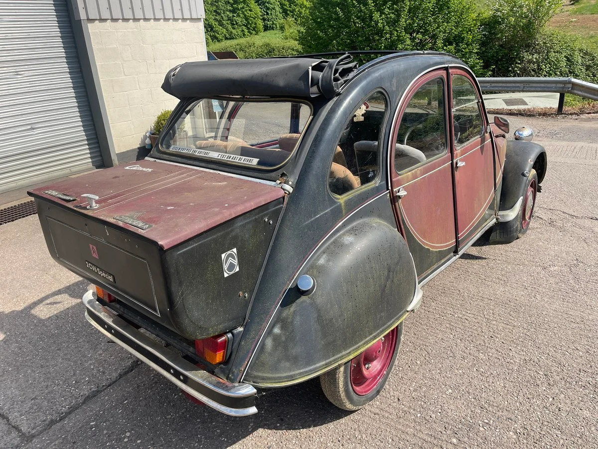 1987 Citroen 2CV6 Special Charleston Restoration Project