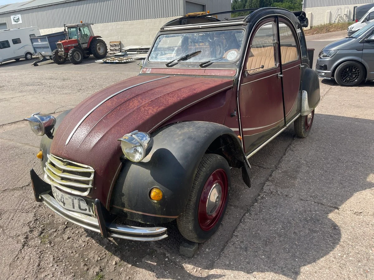 1987 Citroen 2CV6 Special Charleston Restoration Project
