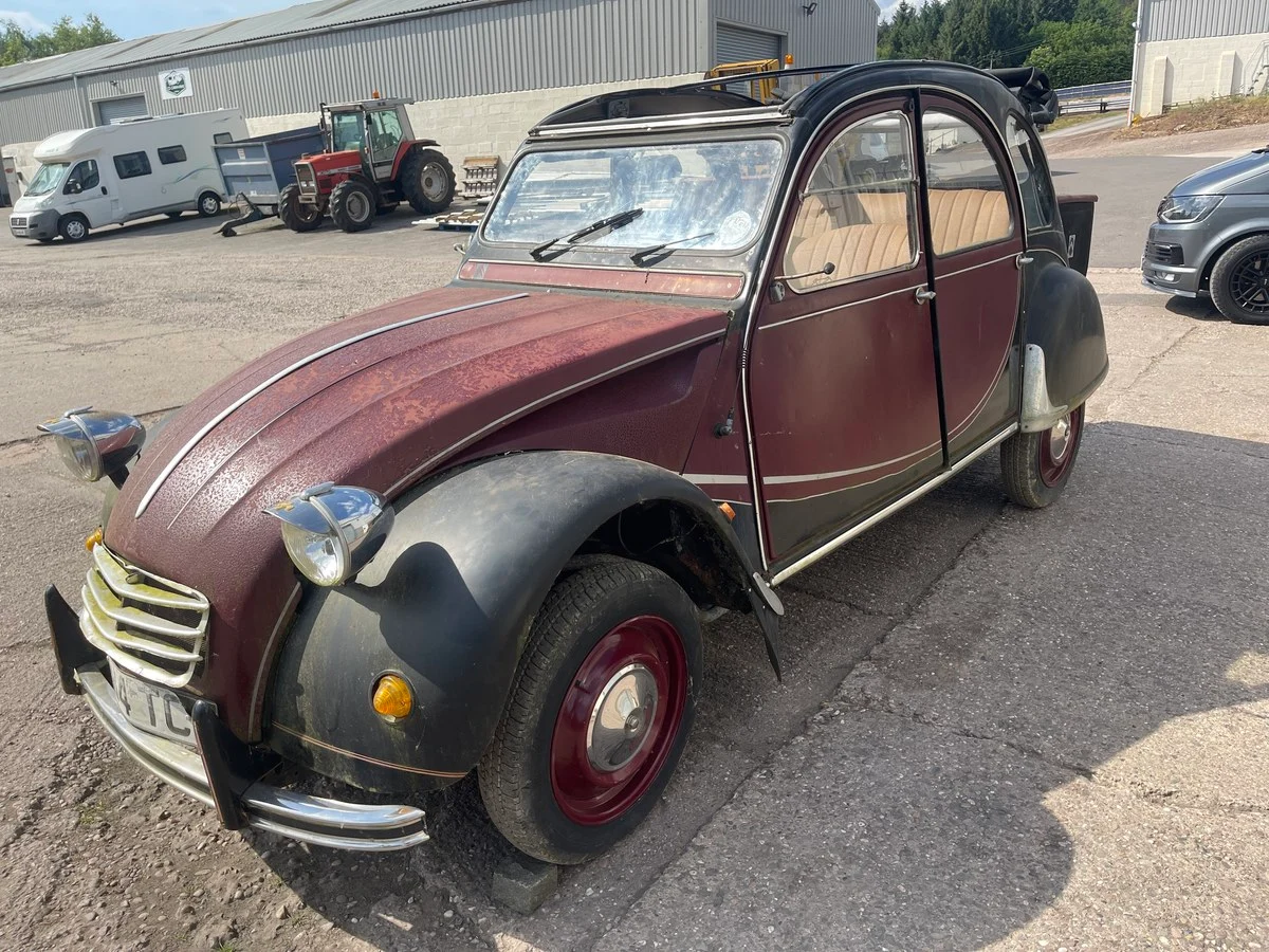 1987 Citroen 2CV6 Special Charleston Restoration Project